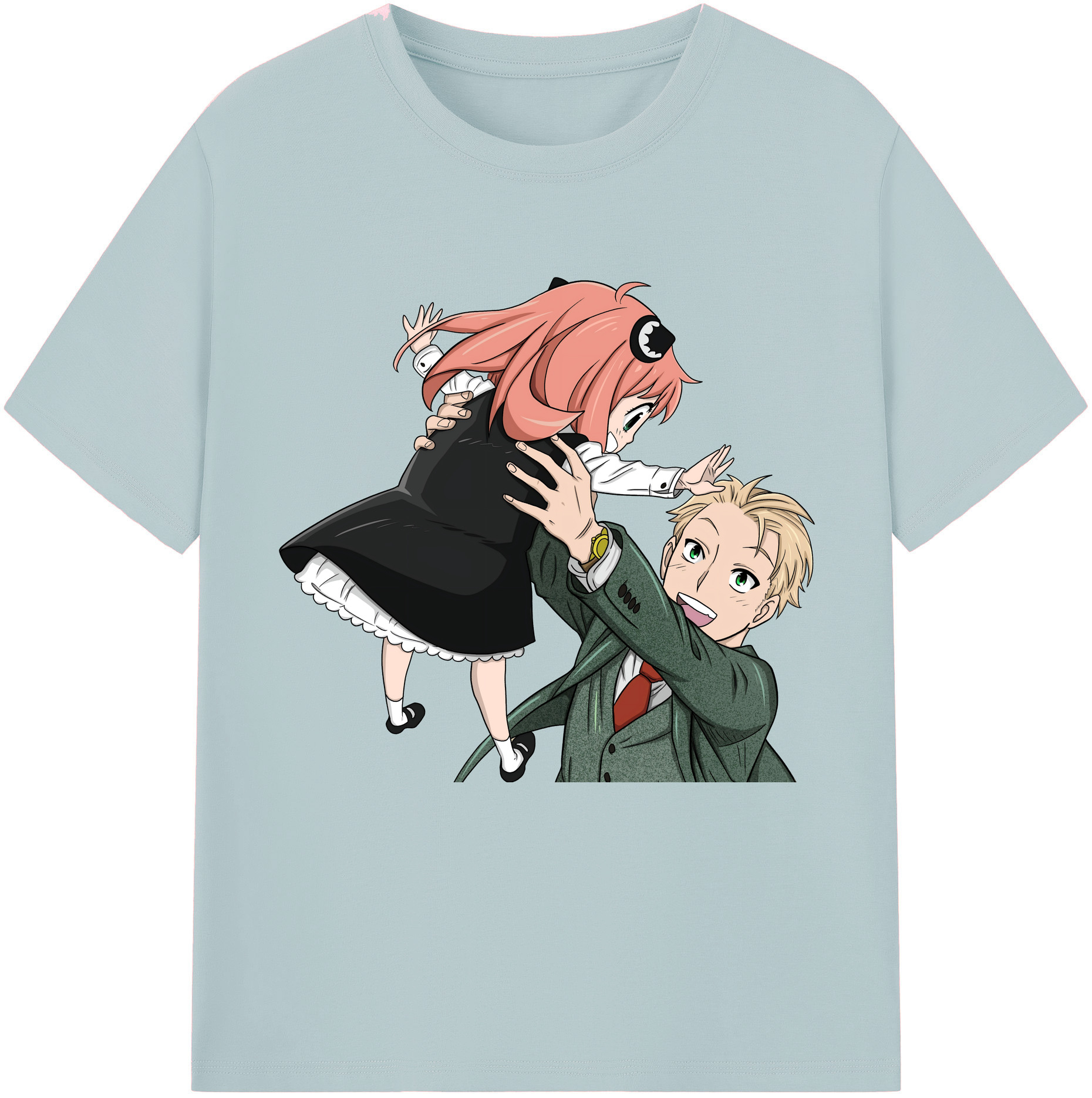 （画像用） SPY×FAMILY间谍家家酒 綿100％半袖Tシャツ（フロントプリント）